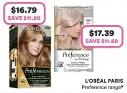 Priceline L'Oréal Paris Préférence offer