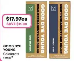 Priceline Good Dye Young Colourants range offer