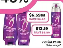Priceline L'Oréal Paris Elvive Collagen Lifter offer