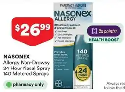 Priceline Nasonex Allergy Non-Drowsy 24 Hour Nasal Spray offer