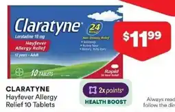 Priceline Claratyne Hayfever Allergy Relief offer