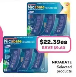 Priceline Nicabate Mini Lozenges offer