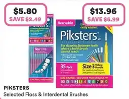 Priceline Piksters Interdental Brushes offer