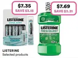 Priceline Listerine Cool Mint offer