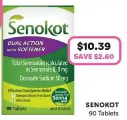 Priceline Senokot Dual Action with Softener offer