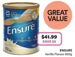 Priceline Ensure Vanilla Flavour offer