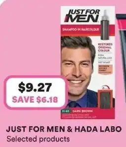 Priceline Just For Men Shampoo-In Haircolour offer