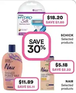 Priceline Schick Hydro Silk Moisture Care offer