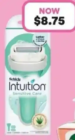 Priceline Schick Intuition Sensitive Care offer