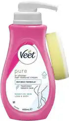 Discount Drug Stores Veet Pure In Shower Hair Removal Cream Sensitive offer