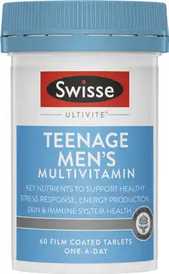 Discount Drug Stores Swisse Ultivite Teenage Men’s Multivitamin 60 Tablets offer