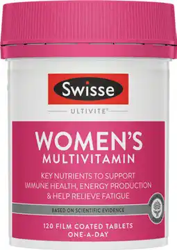 Discount Drug Stores Swisse Ultivite Women’s Multivitamin 120 Tablets offer