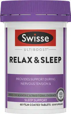 Discount Drug Stores Swisse Ultiboost Relax & Sleep 60 Tablets offer