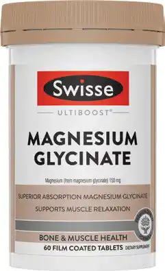 Discount Drug Stores Swisse Ultiboost Magnesium Glycinate 60 Tablets offer