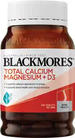 Discount Drug Stores Blackmores Total Calcium Magnesium + D3 200 Tablets offer