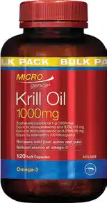 Discount Drug Stores Microgenics Krill Oil 1000mg Bulk Capsules offer
