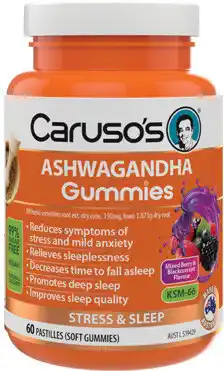 Discount Drug Stores Caruso’s Ashwagandha Gummies 60 Pastilles offer