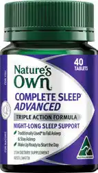 Discount Drug Stores Nature’s Own Complete Sleep Advanced 40 Tablets offer