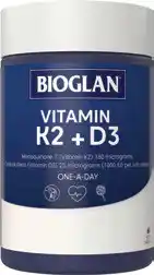 Discount Drug Stores Bioglan Vitamin K2 + D3 60 Tablets offer