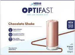 Discount Drug Stores Optifast VLCD Chocolate Shake offer