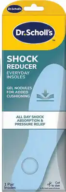 Discount Drug Stores Scholl Shock Reducer Everyday Insoles offer