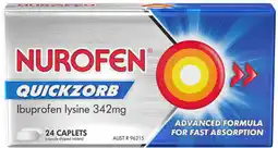 Discount Drug Stores Nurofen Quickzorb 24 Caplets offer