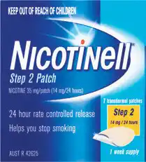Discount Drug Stores Nicotinell Step 2 Patch 14mg 7 Patches offer