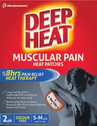 Discount Drug Stores Deep Heat Muscular Pain Heat Patches offer
