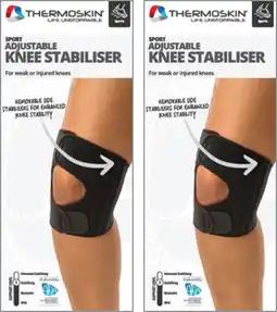 Discount Drug Stores Thermoskin Sport Adjustable Knee Stabiliser Small-Medium offer