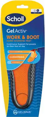 Discount Drug Stores Scholl Gel Activ Work & Boot Insole offer