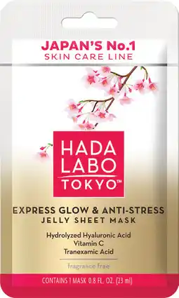 Priceline Hada Labo Premium Express Glow and Anti-Stress Jelly Sheet Mask offer