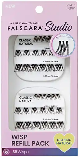 Priceline Kiss Falscara Studio Wisp Refill Pack Classic offer