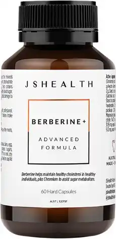 Priceline JSHealth Berberine+ Advanced Formula 60 Capsules offer