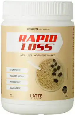 Priceline Rapid Loss Latte Shake offer