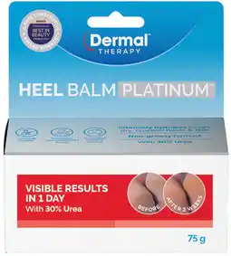 Priceline Dermal Therapy Heel Balm Platinum offer
