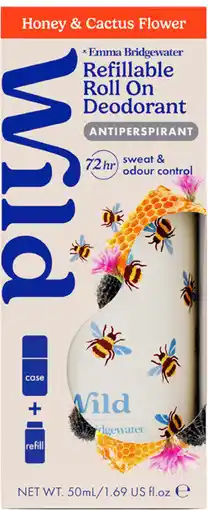 Priceline Wild Honey & Cactus Flower Refillable Roll on Deodorant offer