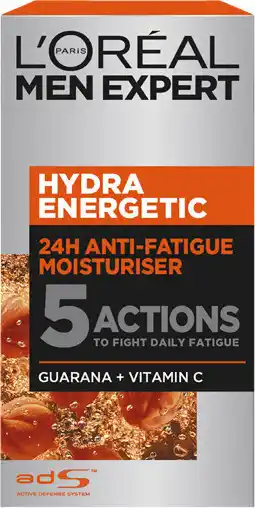 Priceline L'Oréal Paris Men Expert Hydra Energetic Moisturiser offer