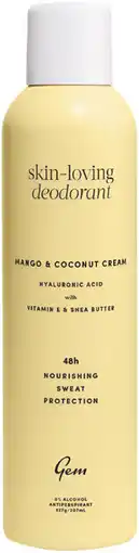Priceline GEM Skin-Loving Deodorant Mango & Coconut Cream offer