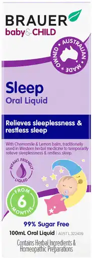 Priceline Brauer Baby & Child Sleep offer
