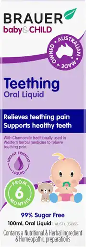 Priceline Brauer Baby & Child Teething offer