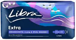 Priceline Libra Goodnights Extra Long & Wide Pads offer