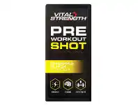 Good Price Pharmacy Vital Strength Pre Workout Shot 5 Pack Pineapple Punch Flavour offer