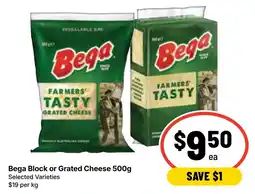 Ritchies Bega Block or Grated Cheese offer