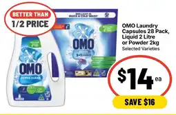 Ritchies OMO Laundry Capsules offer