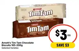 Ritchies Arnott's Tim Tam Chocolate Biscuits offer