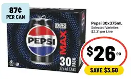 Ritchies Pepsi Max offer