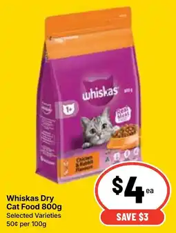 Ritchies Whiskas Dry Cat Food offer