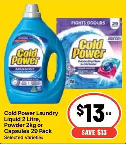 Ritchies Cold Power Laundry offer