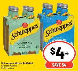 Ritchies Schweppes Mixers offer