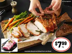 Ritchies Australian Boned and Rolled Pork Loin Roast offer